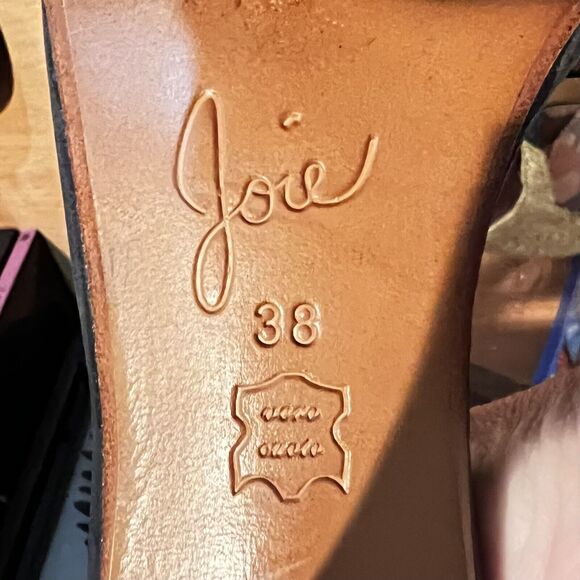 Joie Black and Tan Heels - Picture 8 of 10